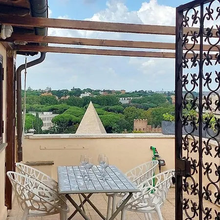 Pyramid Panoramic Terrace * 로마