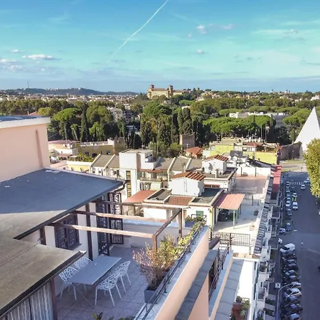 Pyramid Panoramic Terrace Daire Roma