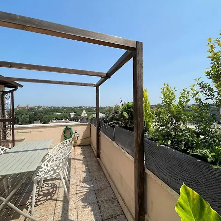 Апартаменты Pyramid Panoramic Terrace Рим